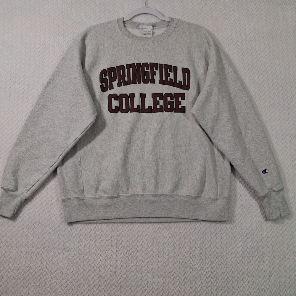 Champion Reverse Weave Sweatshirt Mens Large Grey
